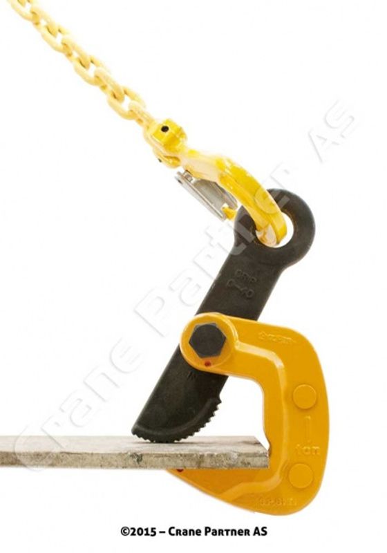 Løfteklør for plate 2,0t (4,0t i par)