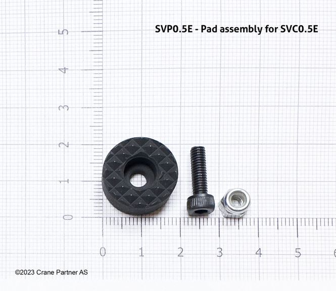 Hovedbilde SVP0.5E - Pad sett til plateklype ...