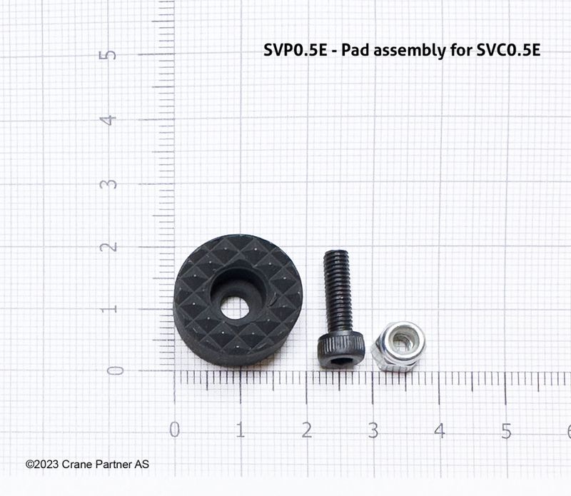 SVP0.5E - Pad sett til plateklype SVC0.5E