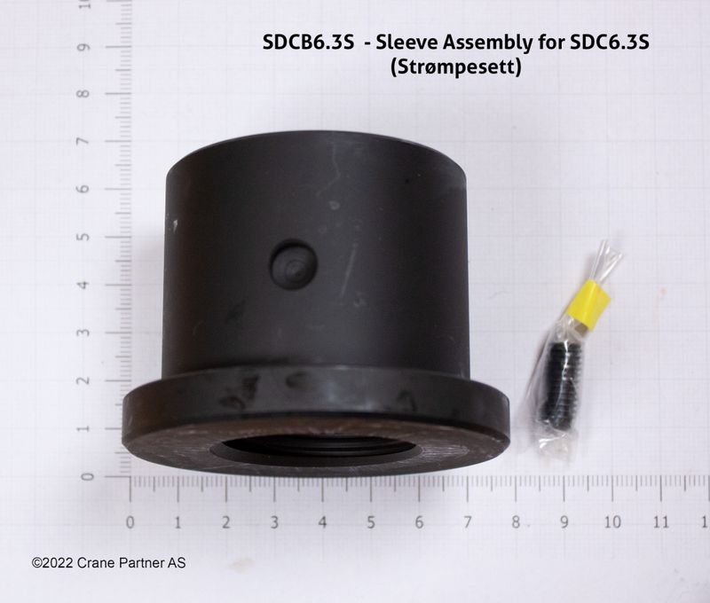 SDCB6.3S - Strømpesett til skruklype SDC6.3S